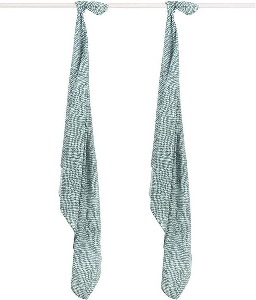 Jollein Hydrofiele Doek Large 115x115cm Wild Flowers - 2 Stuks 16 Jollein Hydrofiele Doek Large 115x115cm Wild Flowers - 2 Stuks - Afbeelding 16