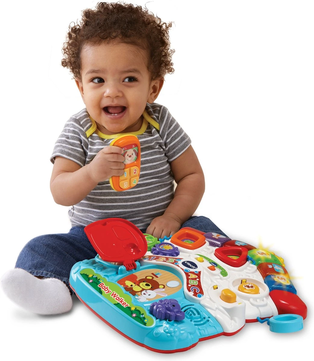 VTech 2 In 1 Baby Walker - Educatief Babyspeelgoed - Loopwagen Met Licht 3 VTech 2 In 1 Baby Walker - Educatief Babyspeelgoed - Loopwagen Met Licht - Afbeelding 3