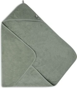 Jollein Badcape Badstof 75x75cm - Ash Green -Babyproducten 1051x1200