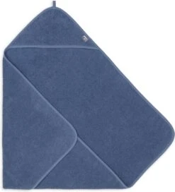 Jollein Badcape Badstof 75x75cm - Jeans Blue -Babyproducten 1090x1200