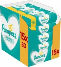 Pampers® Pampers Sensitive Billendoekjes - 1200 Doekjes 29 Pampers® Pampers Sensitive Billendoekjes - 1200 Doekjes -Babyproducten 1107x1200 1