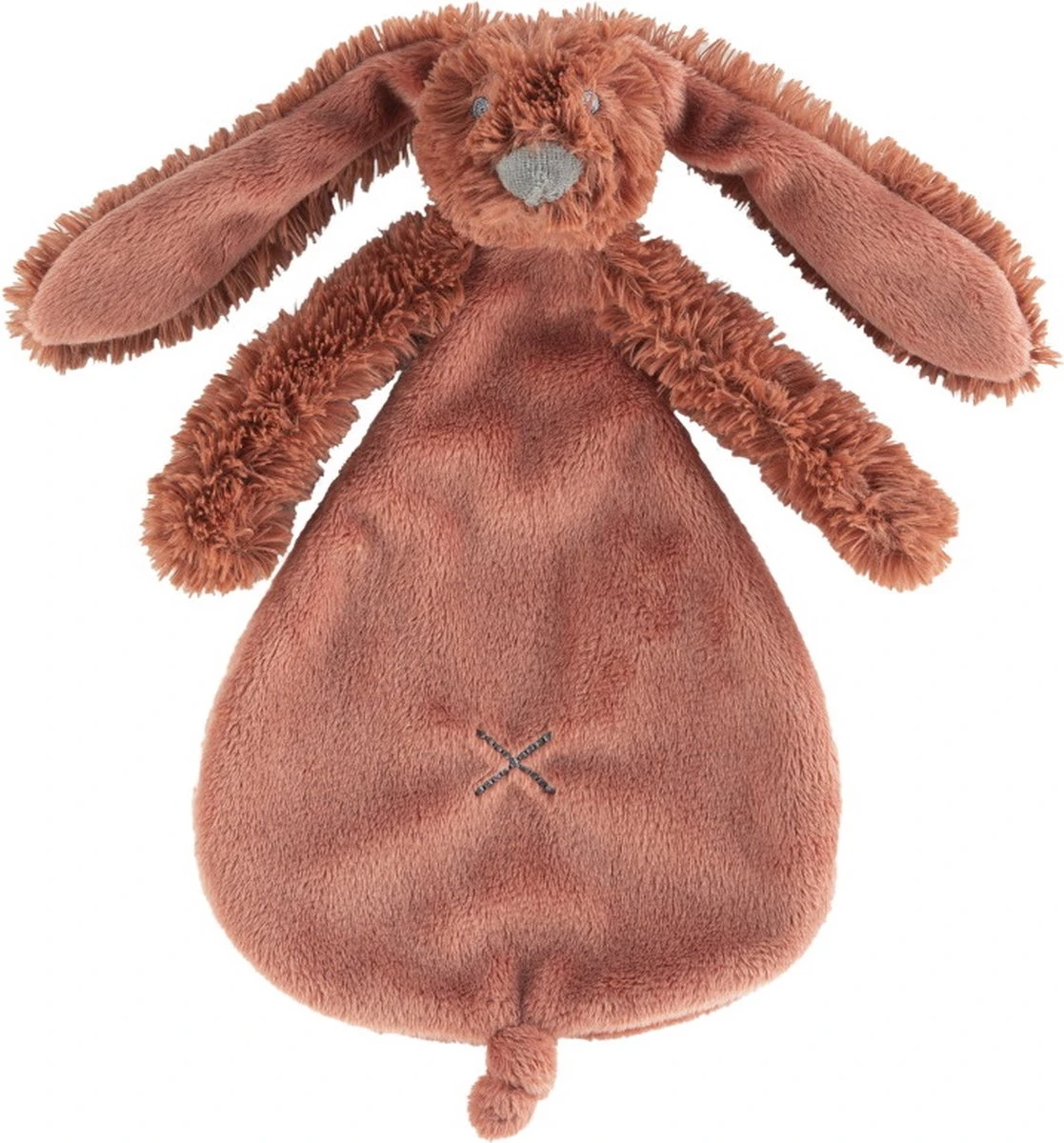 Happy Horse Konijn Richie Knuffeldoekje - Roestbruin - Baby Cadeau 1 Happy Horse Konijn Richie Knuffeldoekje - Roestbruin - Baby Cadeau