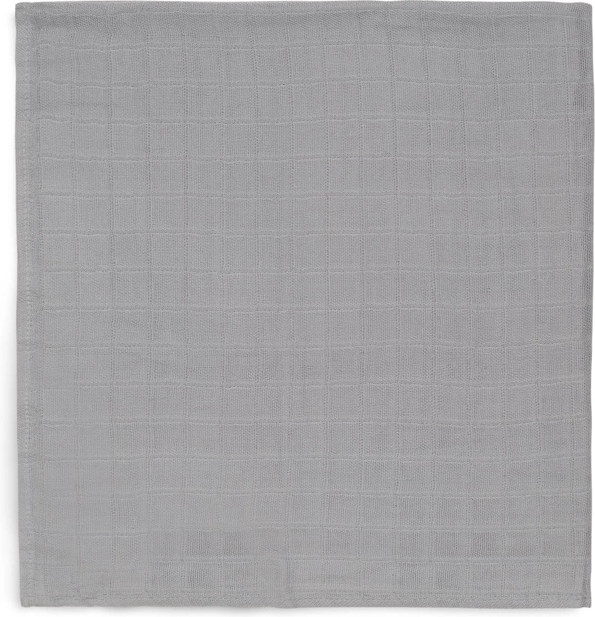 Jollein Hydrofiele Doek Small 70x70cm Bamboe Katoen - Storm Grey - 4 Stuks 4 Jollein Hydrofiele Doek Small 70x70cm Bamboe Katoen - Storm Grey - 4 Stuks - Afbeelding 4