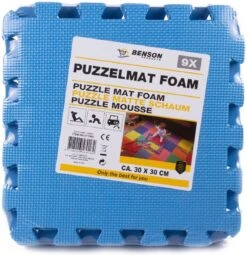 Benson 9 Stuks Zwarte Puzzel Vloertegels Foam 30 X 30 Cm - Puzzel Speelmat - Baby/peuter Speelgoed Matten -Babyproducten 1163x1200 5
