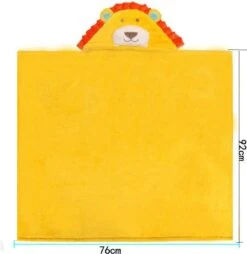 Multifunctionele Baby Fleecedeken Met Capuchon Leeuw | Badcape Baby En Peuters | Deken Kinderen | Wikkeldeken | Dekentje Baby & Peuter 0-3 Jaar | Babydeken | Kraamcadeau | Babycape | Fleece Deken | Kraam | Maxi Cosi Deken | Dier -Babyproducten 1166x1200 3