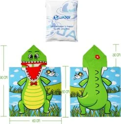 JAXY Badcape Baby - Badcape - Baby Badjas - Omslagdoek - Omslagdoek - Baby Handdoek Met Capuchon - Strandhanddoek - Badponcho - Poncho Handdoek - Microfiber - 60x90cm - Krokodil 7 JAXY Badcape Baby - Badcape - Baby Badjas - Omslagdoek - Omslagdoek - Baby Handdoek Met Capuchon - Strandhanddoek - Badponcho - Poncho Handdoek - Microfiber - 60x90cm - Krokodil -Babyproducten 1170x1200 4