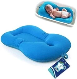 Baby Bather Baby Badkussen, Moonvvin Drijvende Zachte Baby Bad Kussen & Lounger Pasgeboren Pad Tub Kussen