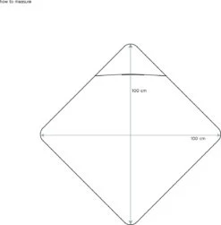 Koeka Baby Badcape Dijon Daily - 100x100cm - Zand -Babyproducten 1181x1200 6