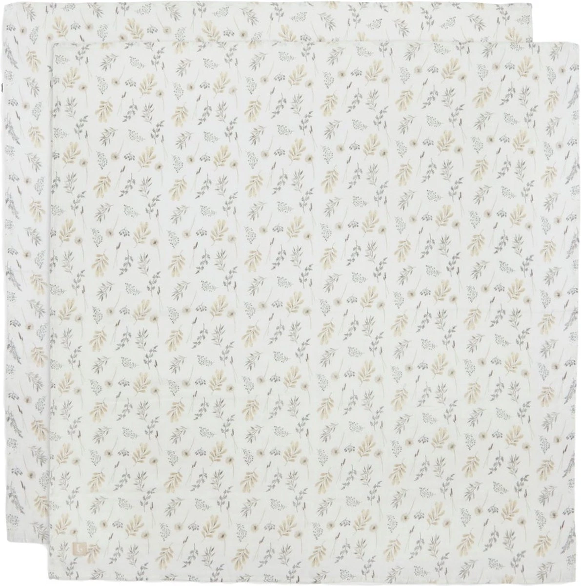 Jollein Hydrofiele Doek Large 115x115cm Wild Flowers - 2 Stuks 1 Jollein Hydrofiele Doek Large 115x115cm Wild Flowers - 2 Stuks