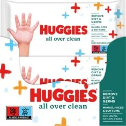 Huggies Billendoekjes - All Over Clean - 10 X 56 - 560 Billendoekjes - Voordeelverpakking 12 Huggies Billendoekjes - All Over Clean - 10 X 56 - 560 Billendoekjes - Voordeelverpakking -Babyproducten 1195x1200