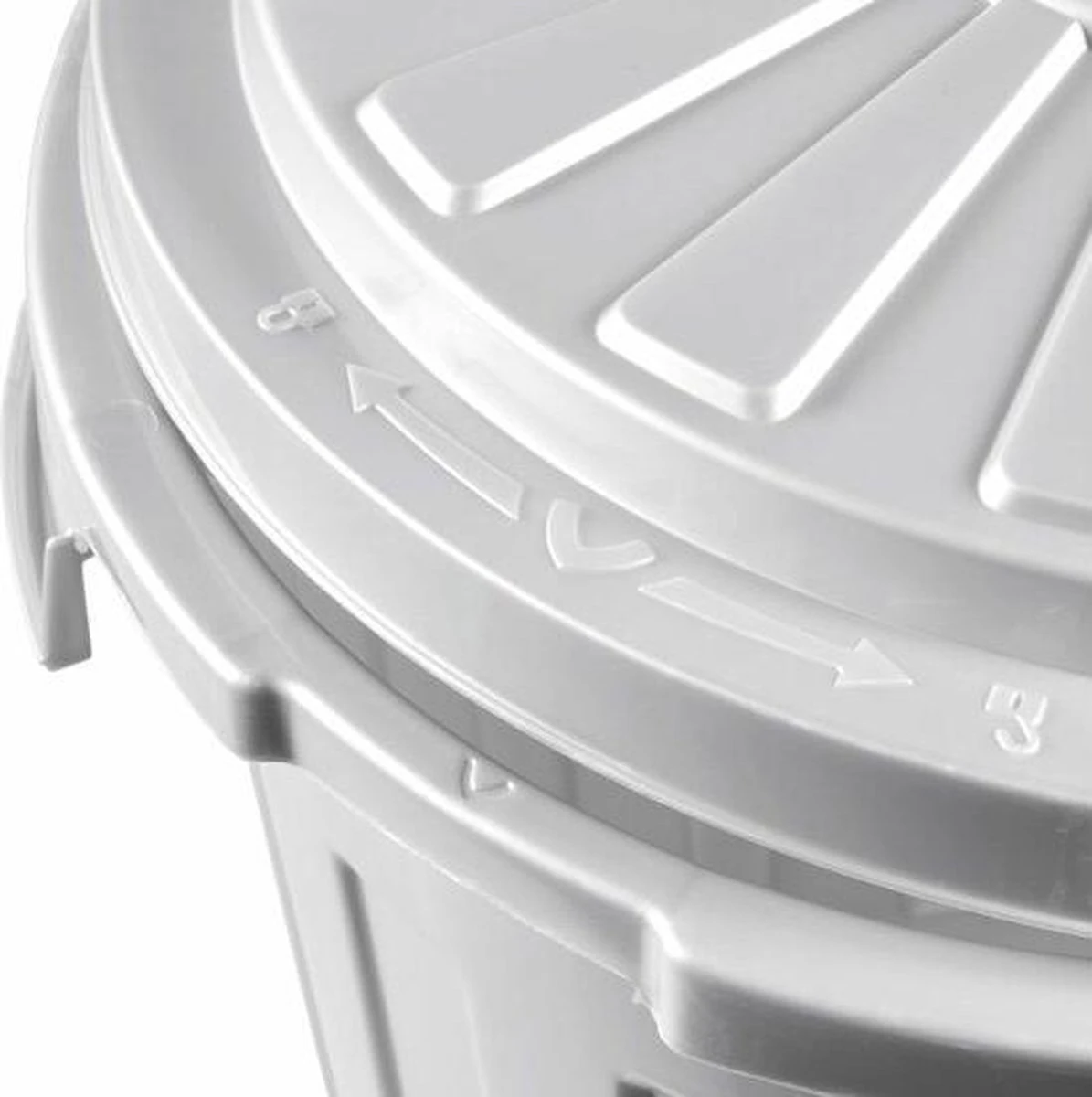 AFVALBAK ROND M/D MAXI BIN 36X42 - 23 L GRIJS OK KEEEPER 10213 6 AFVALBAK ROND M/D MAXI BIN 36X42 - 23 L GRIJS OK KEEEPER 10213 - Afbeelding 6