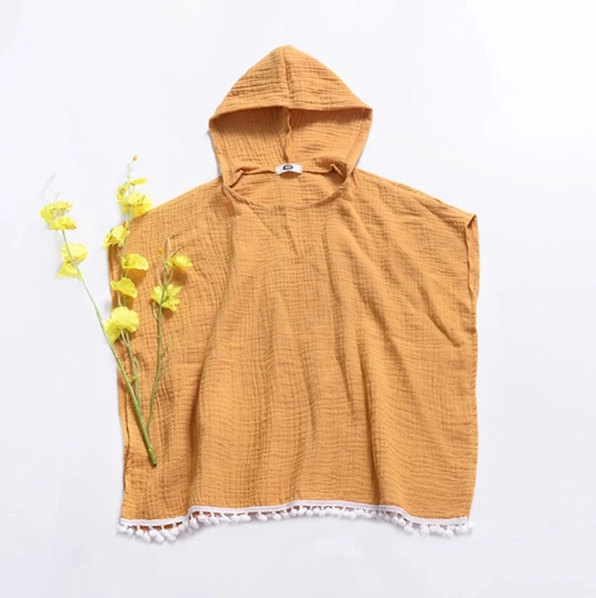 Merkloos Hydrofiele Badcape Blauw Voor 0-2 Jaar 3 Merkloos Hydrofiele Badcape Blauw Voor 0-2 Jaar - Afbeelding 3