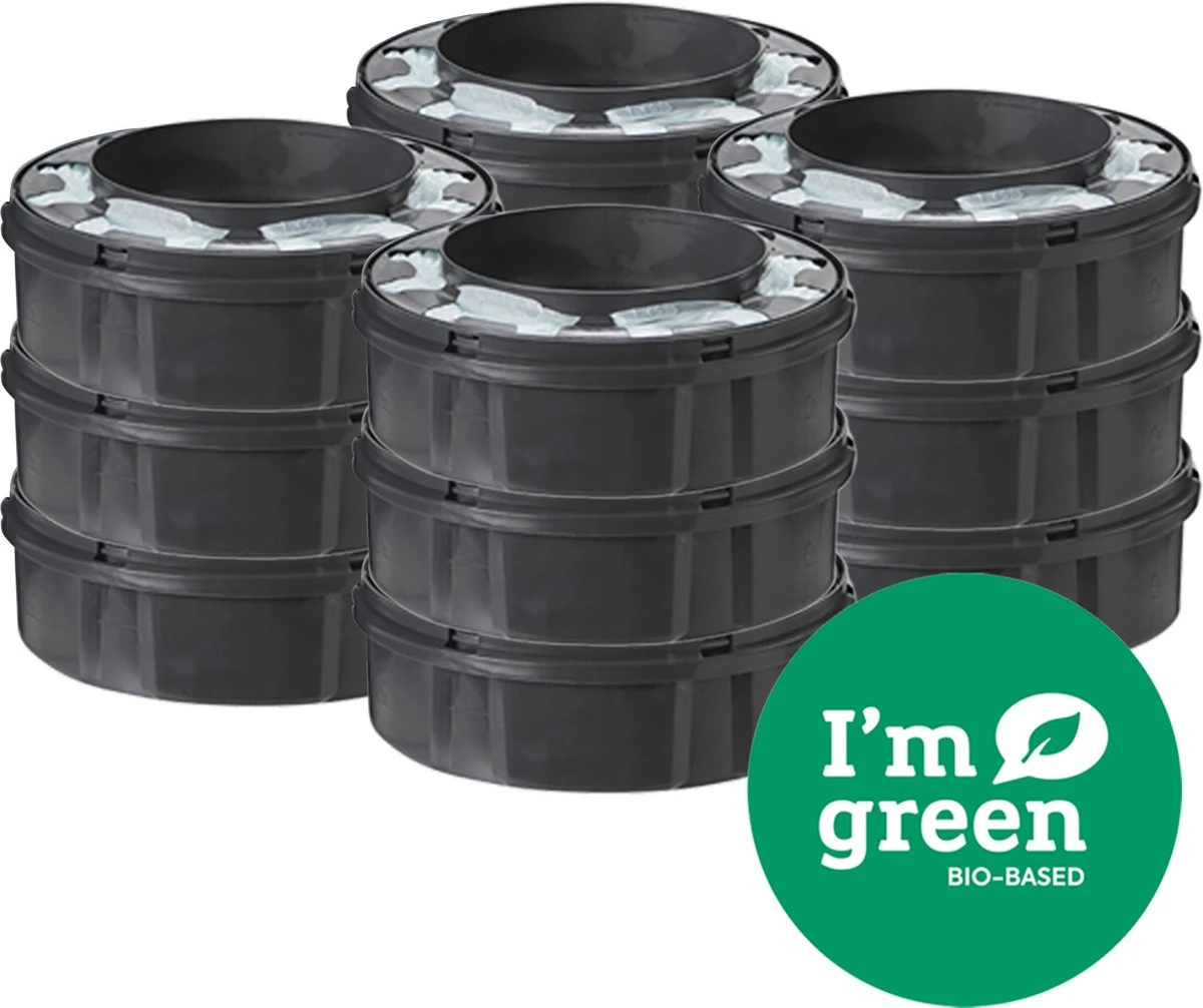 Tommee Tippee Twist & Click Milieuvriendelijke Luieremmer Navulling - Duurzaam Geproduceerde Greenfilm - 12 Stuks 1 Tommee Tippee Twist & Click Milieuvriendelijke Luieremmer Navulling - Duurzaam Geproduceerde Greenfilm - 12 Stuks