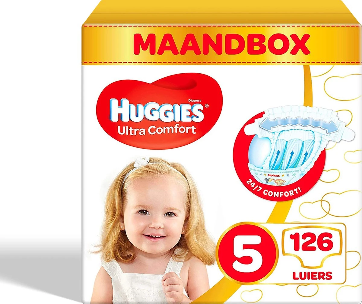 Huggies Luiers - Maat 5 (11 Tot 25 Kg) - 126 Stuks - Voordeelverpakking 8 Huggies Luiers - Maat 5 (11 Tot 25 Kg) - 126 Stuks - Voordeelverpakking - Afbeelding 8