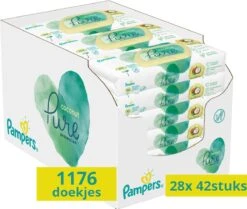 Pampers® Pampers Pure Coconut Babydoekjes - 28 Verpakkingen Van 42 Doekjes = 1176 Babydoekjes 13 Pampers® Pampers Pure Coconut Babydoekjes - 28 Verpakkingen Van 42 Doekjes = 1176 Babydoekjes -Babyproducten 1200x1014 1