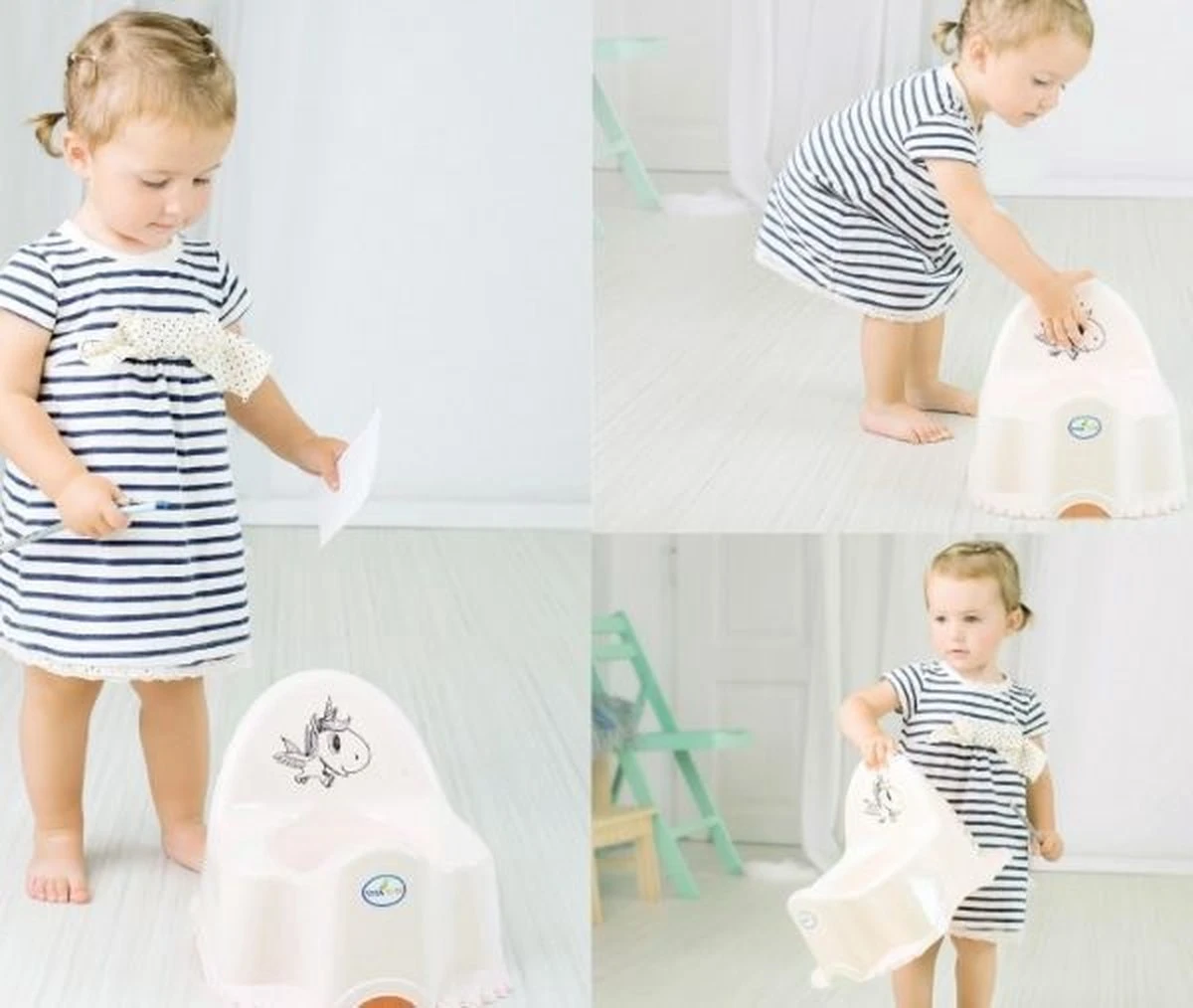 Tega Baby Eco Eenhoorn Roze Potje JD-001-104 2 Tega Baby Eco Eenhoorn Roze Potje JD-001-104 - Afbeelding 2