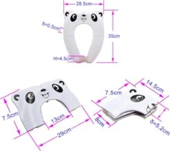 Merkloos WC Verkleiner Roze Panda Ontwerp - Toilettrainer - Opvouwbare Toilet Zitje - Toiletbril Verkleiner - Kinder WC Bril 10 Merkloos WC Verkleiner Roze Panda Ontwerp - Toilettrainer - Opvouwbare Toilet Zitje - Toiletbril Verkleiner - Kinder WC Bril -Babyproducten 1200x1069 4