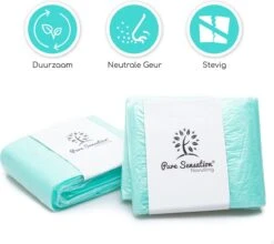 Pure Sensation® Luieremmer Navulling - 3 Stuks - Geschikt Voor Korbell - Inclusief Extra Luier Etui - Navullingen 15/16 Liter - Luieremmer Zakken - Luieremmernavullingen - Luieremmers - Korbell Luieremmer – Luiertasje - Korbell Navulling -Babyproducten 1200x1071 11