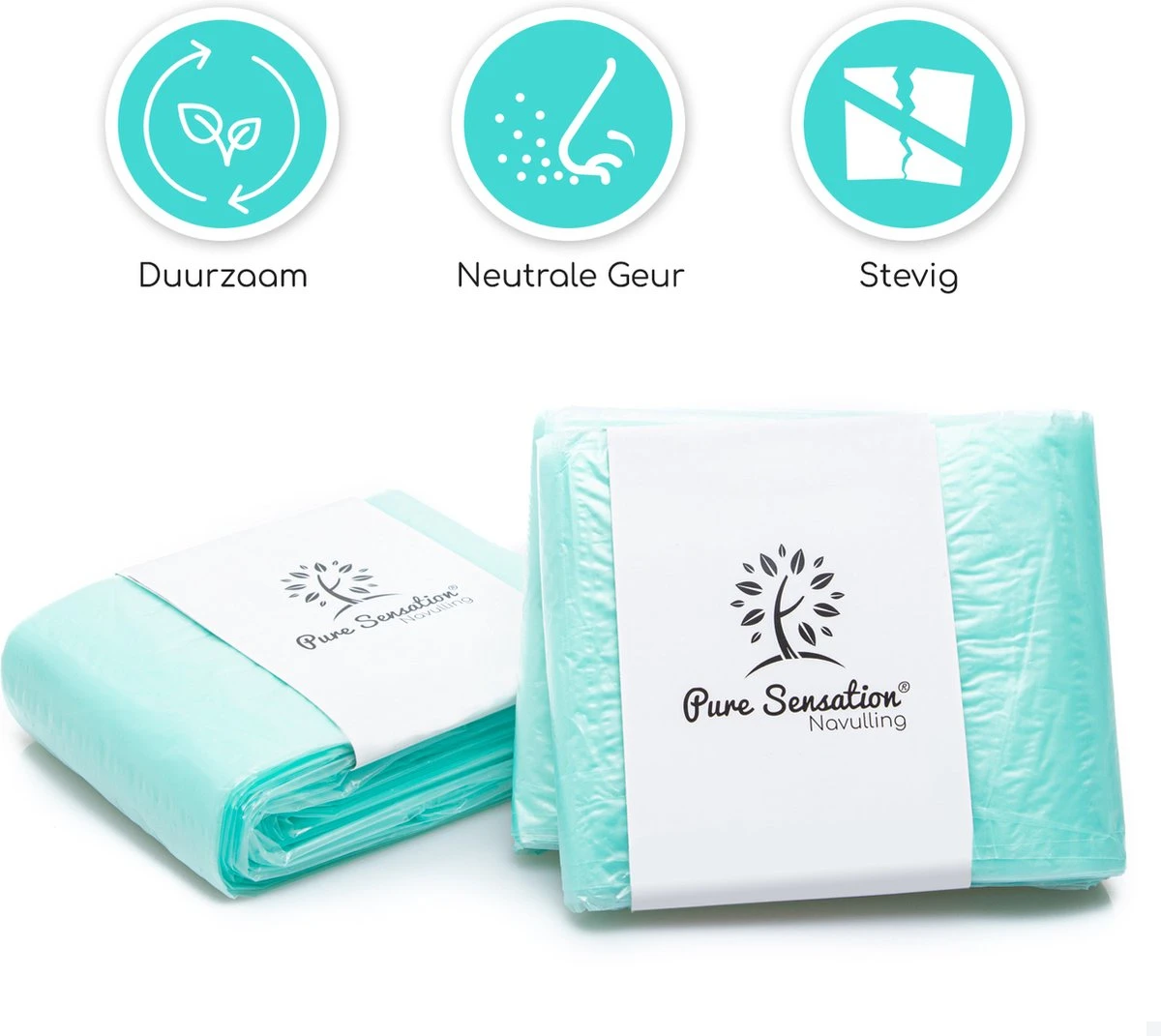 Pure Sensation® Luieremmer Navulling - 7 Stuks - Geschikt Voor Korbell - Inclusief Extra Luier Etui - Navullingen 15/16 Liter - Luieremmer Zakken - Luieremmernavullingen - Luieremmers - Korbell Luieremmer – Luierzakjes Wegwerp - Korbell Navulling 9 Pure Sensation® Luieremmer Navulling - 7 Stuks - Geschikt Voor Korbell - Inclusief Extra Luier Etui - Navullingen 15/16 Liter - Luieremmer Zakken - Luieremmernavullingen - Luieremmers - Korbell Luieremmer – Luierzakjes Wegwerp - Korbell Navulling - Afbeelding 9