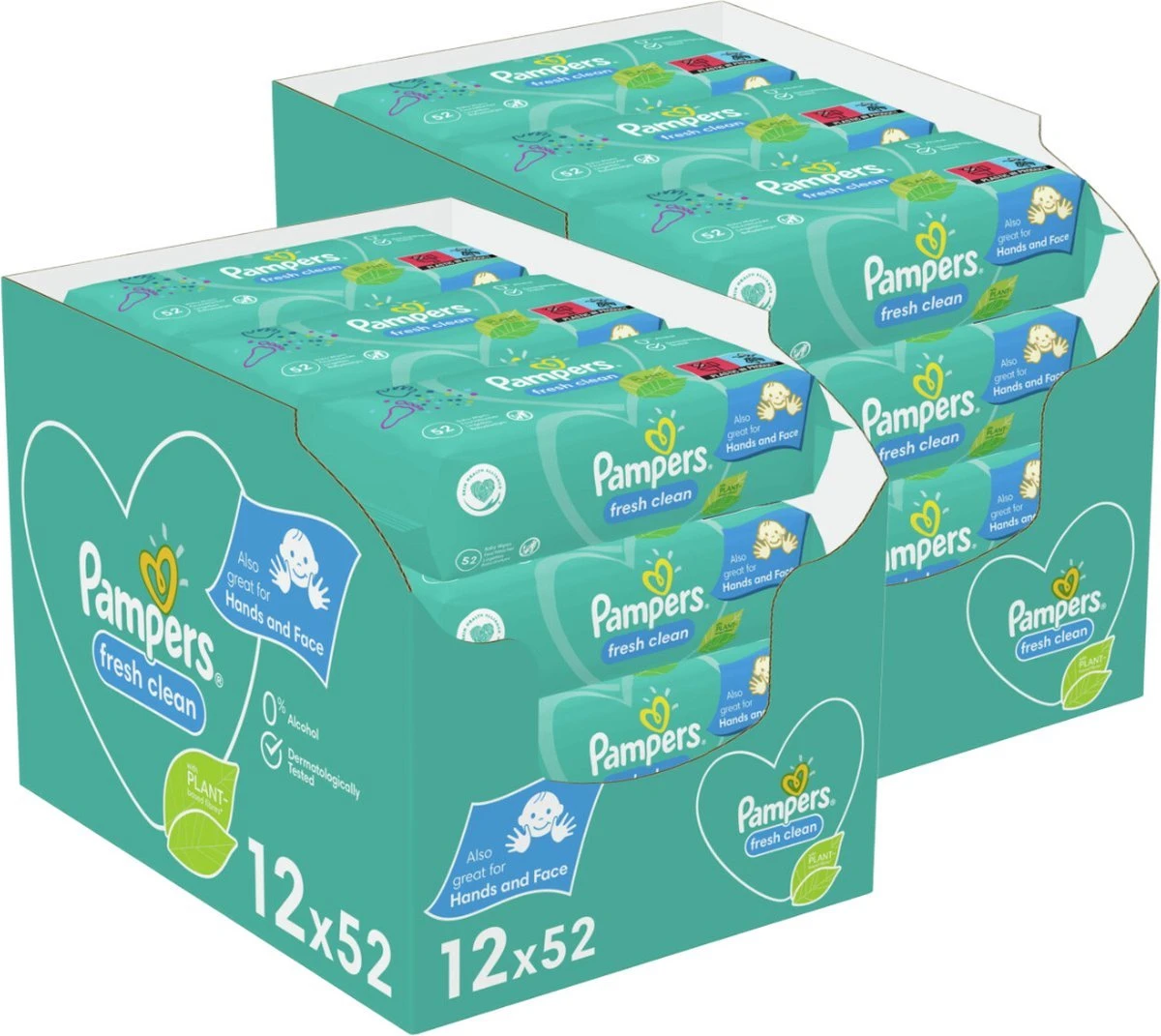 Pampers® Pampers - Fresh Clean - Billendoekjes - 1248 Doekjes - 24 X 52 11 Pampers® Pampers - Fresh Clean - Billendoekjes - 1248 Doekjes - 24 X 52 - Afbeelding 11