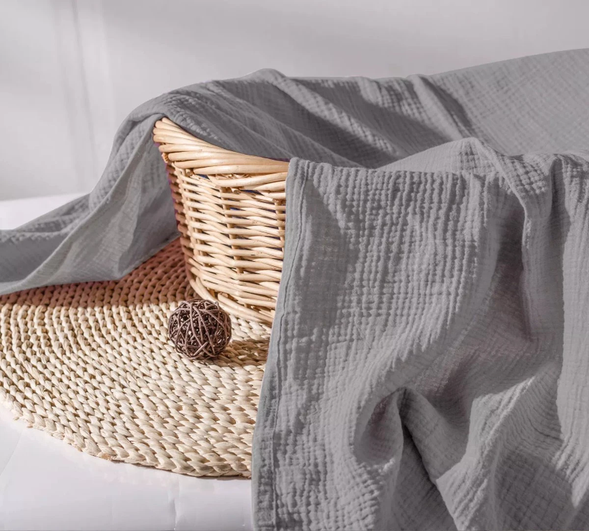 Hydrofiele Doek XL 120x120cm Grijs - Luxueuze Kwaliteit - 100% Zacht Katoen - Hydrofiele Luiers - Swaddle - Inbakerdoek - Wikkeldeken- Omslagdoek Baby - Bad 1 Hydrofiele Doek XL 120x120cm Grijs - Luxueuze Kwaliteit - 100% Zacht Katoen - Hydrofiele Luiers - Swaddle - Inbakerdoek - Wikkeldeken- Omslagdoek Baby - Bad