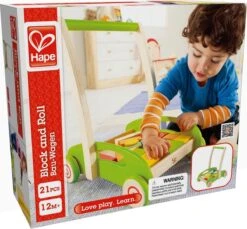 Hape Loopwagen Blokkenkar - Speelgoed 1 Jaar -Babyproducten 1200x1112 3