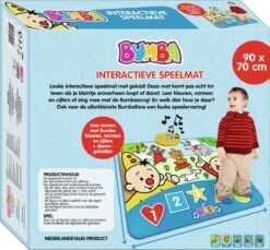 Bumba Speelkleed - Interactieve Speelmat 90 X 70 Cm - 6 Dierengeluiden -Babyproducten 1200x1113 8