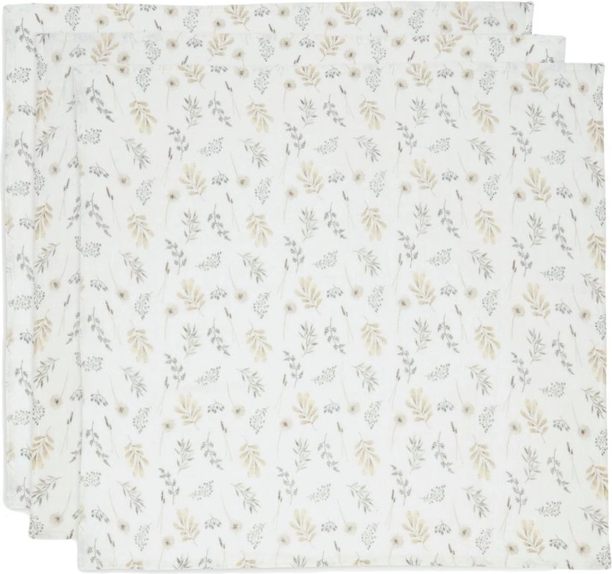 Jollein Hydrofiel Multidoek Bloom 70x70cm - 3 Stuks 19 Jollein Hydrofiel Multidoek Bloom 70x70cm - 3 Stuks - Afbeelding 19