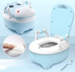 Merkloos Plaspotje Koe | Plaspotje Kind | Potje Peuter | Potje Met Deksel | WC Potje Peuter | WC Verkleiner | Opstapje | Blauw -Babyproducten 1200x1152 1