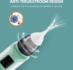 SP Lifestyle ® Neusreiniger Baby - Elektrische Neuszuiger Met USB - Snoetenpoetsers - Snotzuiger Baby - 6 Verschillende Standen -Babyproducten 1200x1165 2
