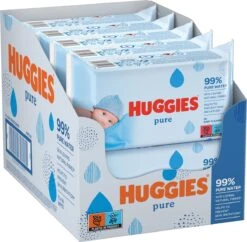 Huggies Billendoekjes - Pure 99% Water - 18 X 56 Stuks - 1008 Doekjes - Voordeelverpakking 22 Huggies Billendoekjes - Pure 99% Water - 18 X 56 Stuks - 1008 Doekjes - Voordeelverpakking -Babyproducten 1200x1176 1