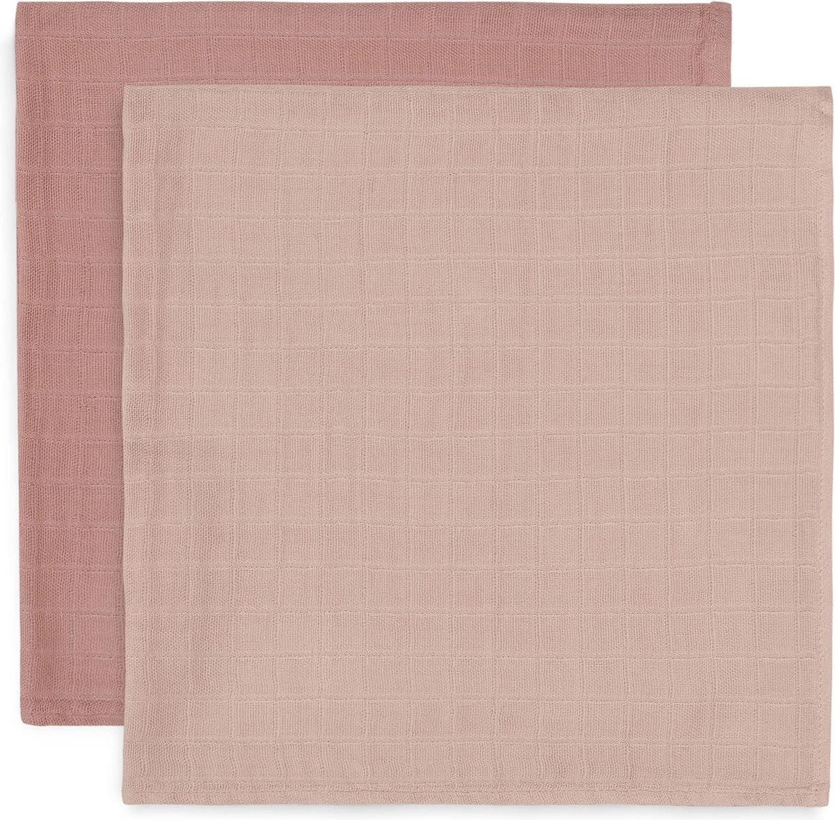 Jollein Hydrofiele Doek Large 115x115cm Bamboe Katoen - Pale Pink - 2 Stuks 2 Jollein Hydrofiele Doek Large 115x115cm Bamboe Katoen - Pale Pink - 2 Stuks - Afbeelding 2