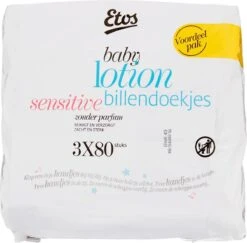 Etos Baby Lotion Sensitive Billendoekjes - 960 Stuks (12 X 80 Stuks) 7 Etos Baby Lotion Sensitive Billendoekjes - 960 Stuks (12 X 80 Stuks) -Babyproducten 1200x1180 1
