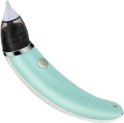 A&K Elektrische Oplaadbare Neuspeer Voor Baby En Kinderen - Inclusief Oplader, Handleiding En Batterijen - Hygiënische Neusreiniger - Baby Aspirator - Neuszuiger - Baby Neuspompje - Toetenveger - Snoetenpoetser - Mintgroen - Neusspoeler -Babyproducten 1200x1191 3