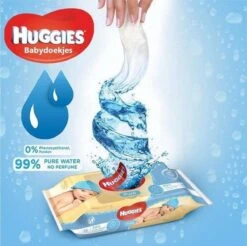 Huggies - Pure - Billendoekjes - 1120 Babydoekjes - 20 X 56 -Babyproducten 1200x1195 1