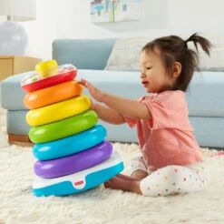 Fisher Price Fisher-Price Stapelringen - Grote Kleurenringpiramide -Babyproducten 1200x1197 27