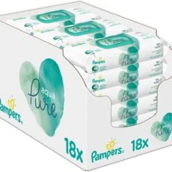 Pampers® Pampers Aqua Pure Billendoekjes - 864 Doekjes -Babyproducten 1200x1198 19