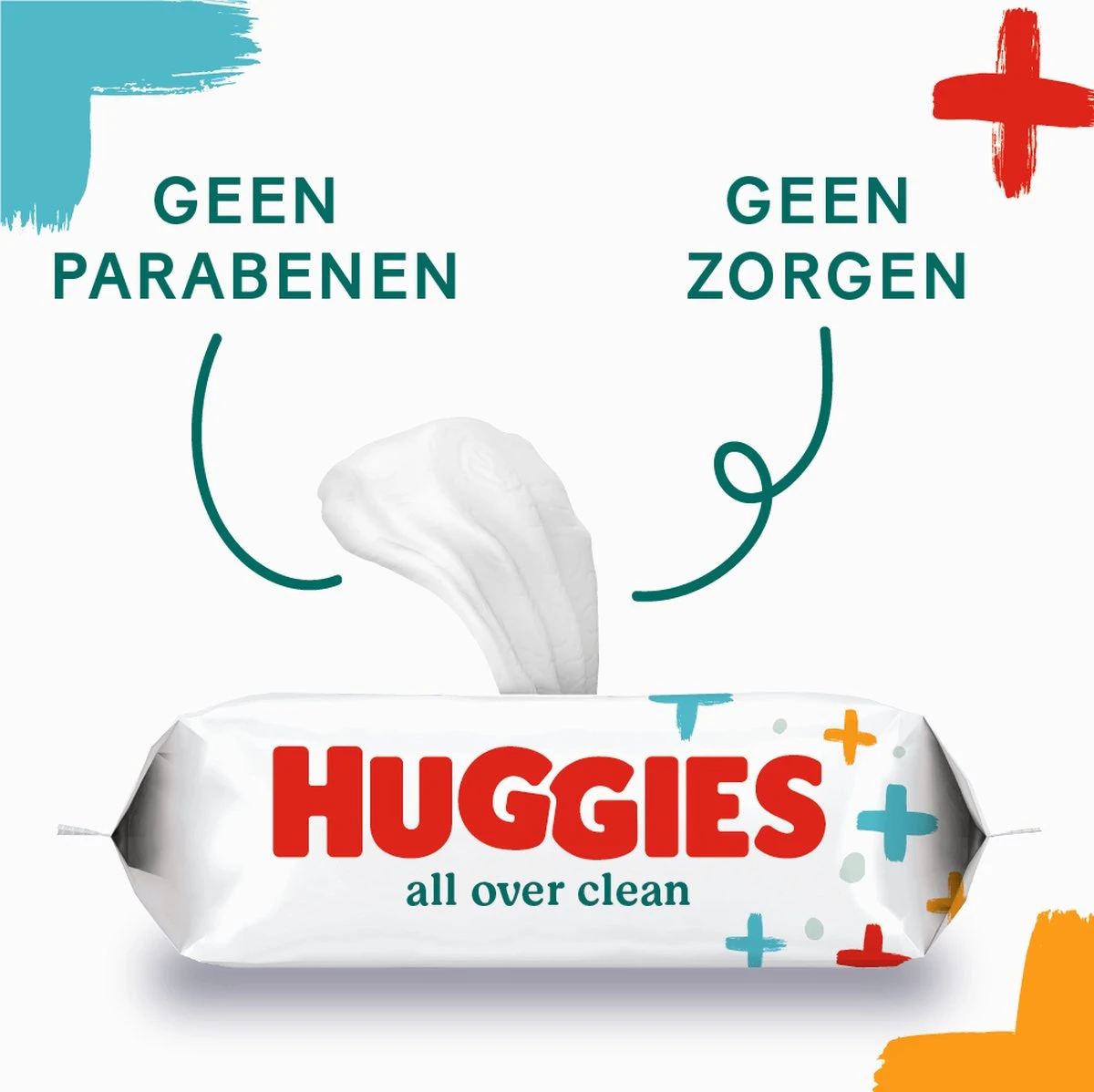 Huggies Billendoekjes - All Over Clean - 10 X 56 - 560 Billendoekjes - Voordeelverpakking 5 Huggies Billendoekjes - All Over Clean - 10 X 56 - 560 Billendoekjes - Voordeelverpakking - Afbeelding 5