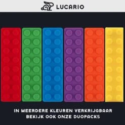 Bijtketting - Kauwketting | Bouwblokje Patroon Oranje -Babyproducten 1200x1199 29