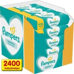 Pampers® Pampers - Sensitive - Billendoekjes - 2400 Doekjes - 30 X 80 21 Pampers® Pampers - Sensitive - Billendoekjes - 2400 Doekjes - 30 X 80 -Babyproducten 1200x1200 120