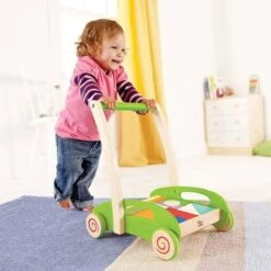 Hape Loopwagen Blokkenkar - Speelgoed 1 Jaar -Babyproducten 1200x1200 1242