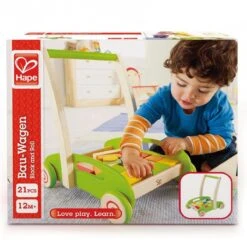 Hape Loopwagen Blokkenkar - Speelgoed 1 Jaar -Babyproducten 1200x1200 1244