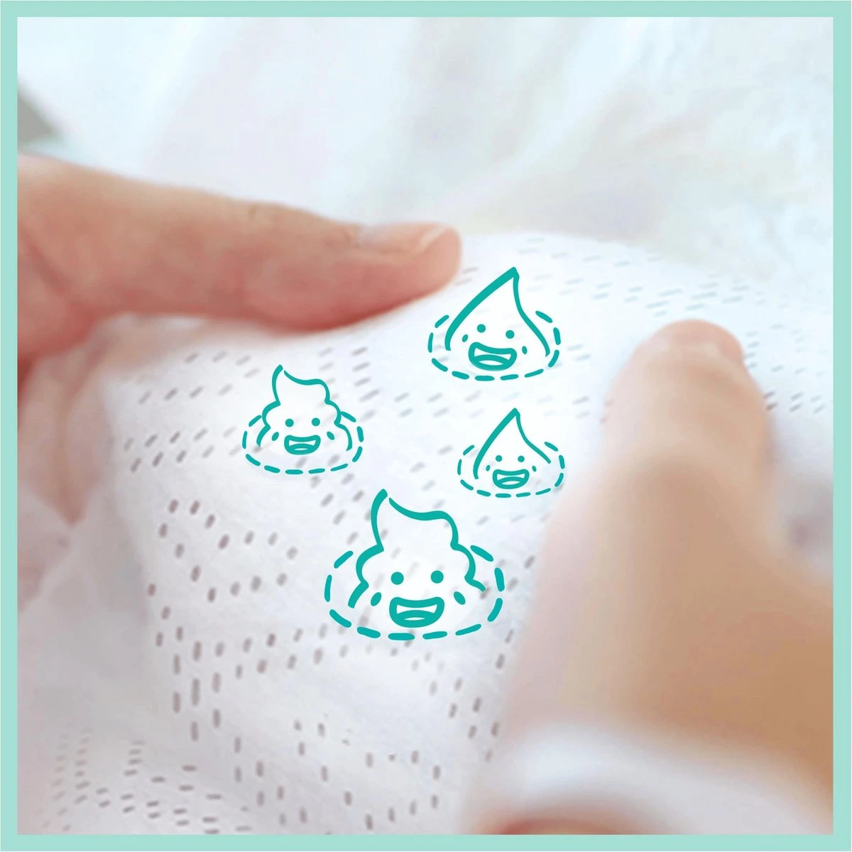 Pampers® Pampers Premium Protection Luiers - Maat 4 (9-14 Kg) - 168 Stuks - Multi-Pack 8 Pampers® Pampers Premium Protection Luiers - Maat 4 (9-14 Kg) - 168 Stuks - Multi-Pack - Afbeelding 8