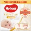Huggies Luiers - Maat 1 (2 Tot 5 Kg) - 84 Stuks - Newborn - Voordeelverpakking