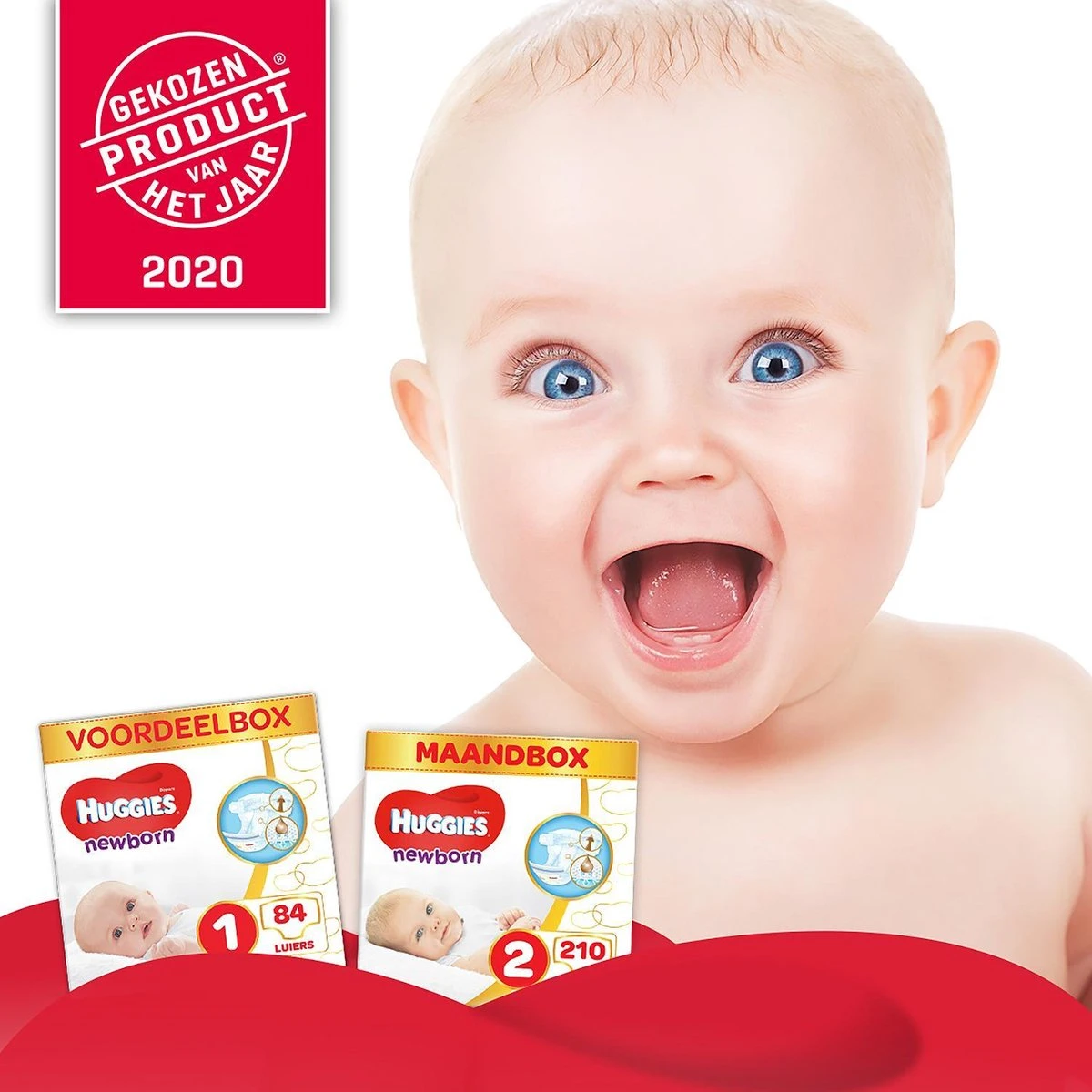 Huggies Luiers - Maat 1 (2 Tot 5 Kg) - 84 Stuks - Newborn - Voordeelverpakking 6 Huggies Luiers - Maat 1 (2 Tot 5 Kg) - 84 Stuks - Newborn - Voordeelverpakking - Afbeelding 6