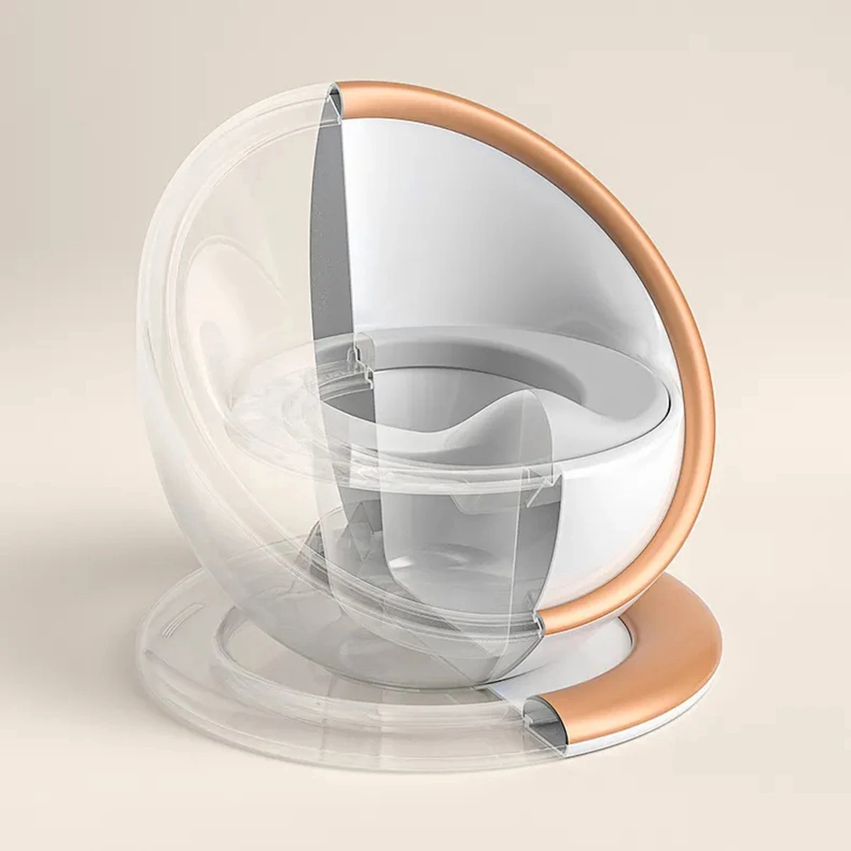 XIORI-SEMS - Plaspotje - Potje Peuter - Potje - WC Verkleiner - WC Potje Peuter - Toilet - Zindelijkheid - Toilettrainer - Wit Met Goud - Design - Jongens En Meisjes - Kraamcadeau – Kraamvisite – Babyshower – Verjaardag - Cadeau - Potje Goud 4 XIORI-SEMS - Plaspotje - Potje Peuter - Potje - WC Verkleiner - WC Potje Peuter - Toilet - Zindelijkheid - Toilettrainer - Wit Met Goud - Design - Jongens En Meisjes - Kraamcadeau – Kraamvisite – Babyshower – Verjaardag - Cadeau - Potje Goud - Afbeelding 4