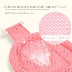 Verstelbare Antislip Baby Bad Kussen (Roze) Model 2023 - Baby Bad Kussen - Antislip Kussen - Geschikt Voor Ieder Baby Badje! -Babyproducten 1200x1200 417