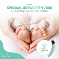 Hoy En Dia® Neusreiniger Baby Snoetenpoetsers - Neuspeer Met USB - Elektrische Neuszuiger - Toetenvegers -Babyproducten 1200x1200 576