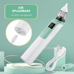 SP Lifestyle ® Neusreiniger Baby - Elektrische Neuszuiger Met USB - Snoetenpoetsers - Snotzuiger Baby - 6 Verschillende Standen -Babyproducten 1200x1200 592