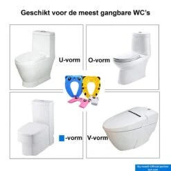 Merkloos Wc Verkleiner Opvouwbaar - Licht En Compact Reis-Formaat WC Bril - Toilet Trainer Voor Peuters Onderweg - Panda Blauw -Babyproducten 1200x1200 715